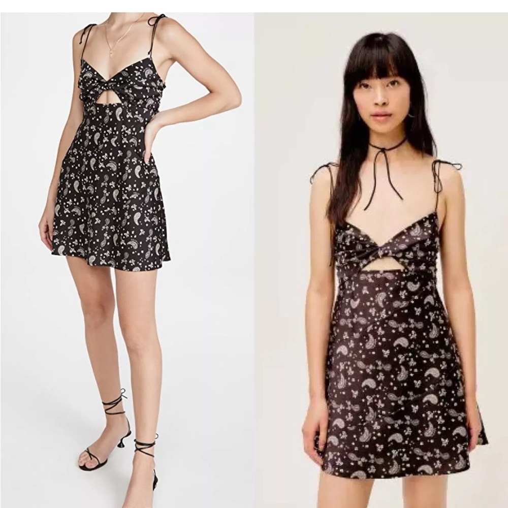 For Love and Lemons cute Paisley mini dress